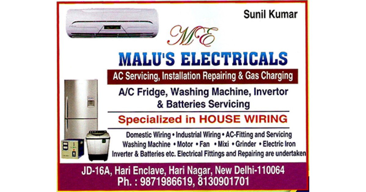 Malus Electricals (Ad not verified)