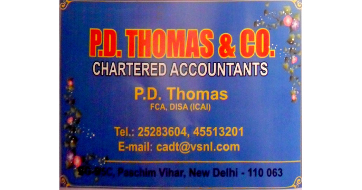 P.D. Thomas & Co. (Ad not verified)