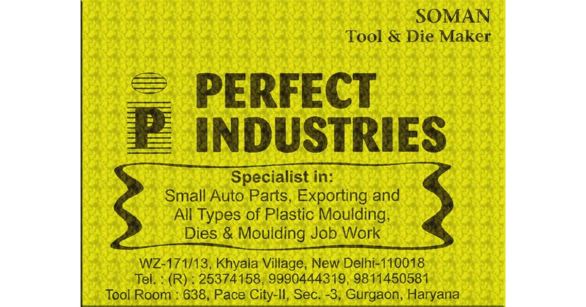 Perfect Industries (Ad not verified)