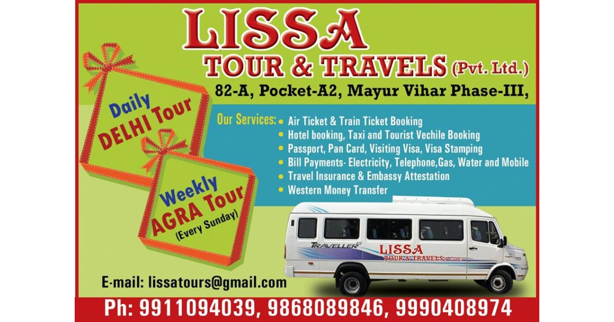 Lissa Tour & Travels Pvt. Ltd (Ad not verified)