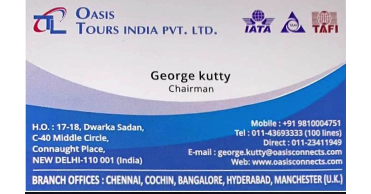 Oasis Tours India Pvt. Ltd.